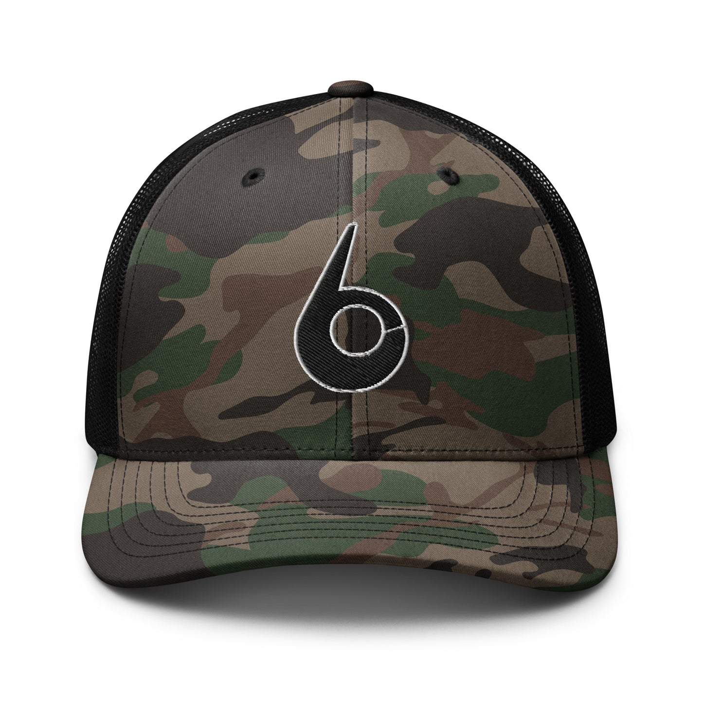 SICKENIN6 Camo Trucker Hat
