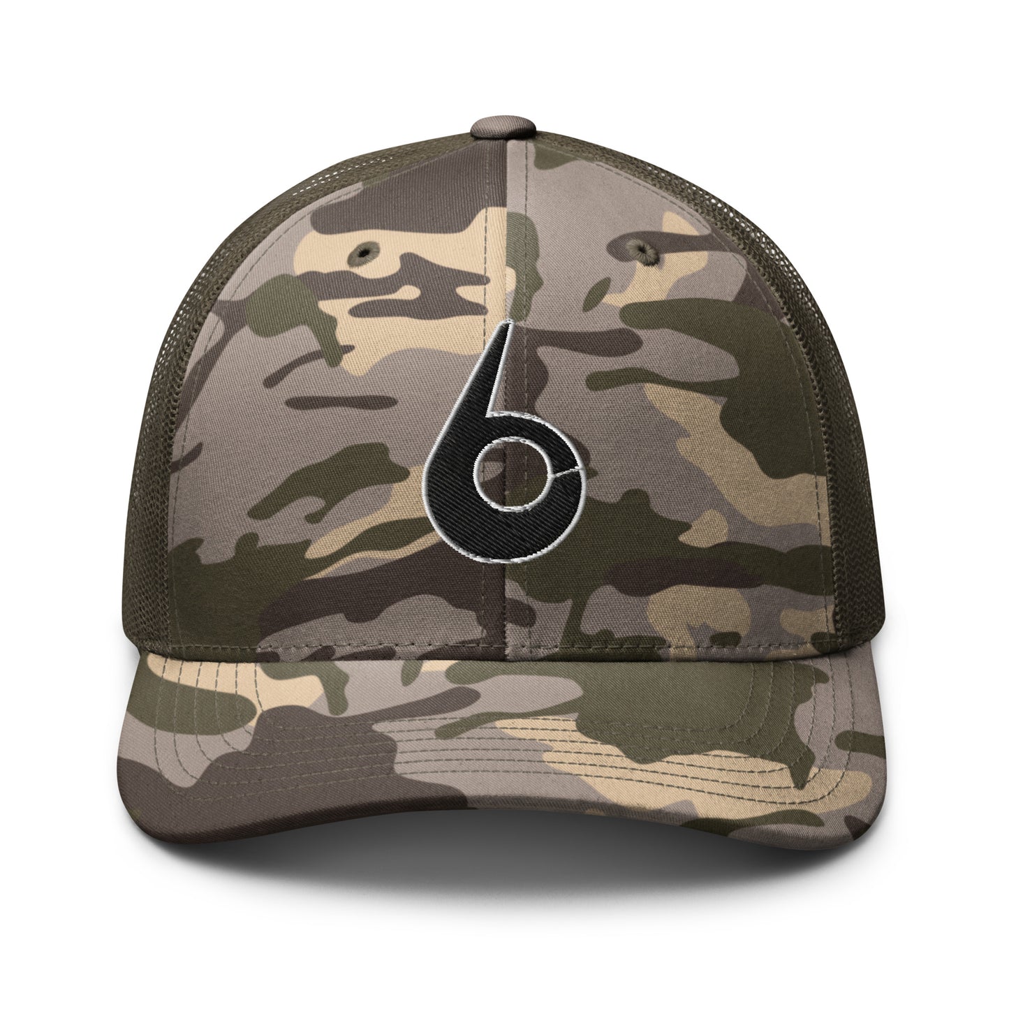 SICKENIN6 Camo Trucker Hat