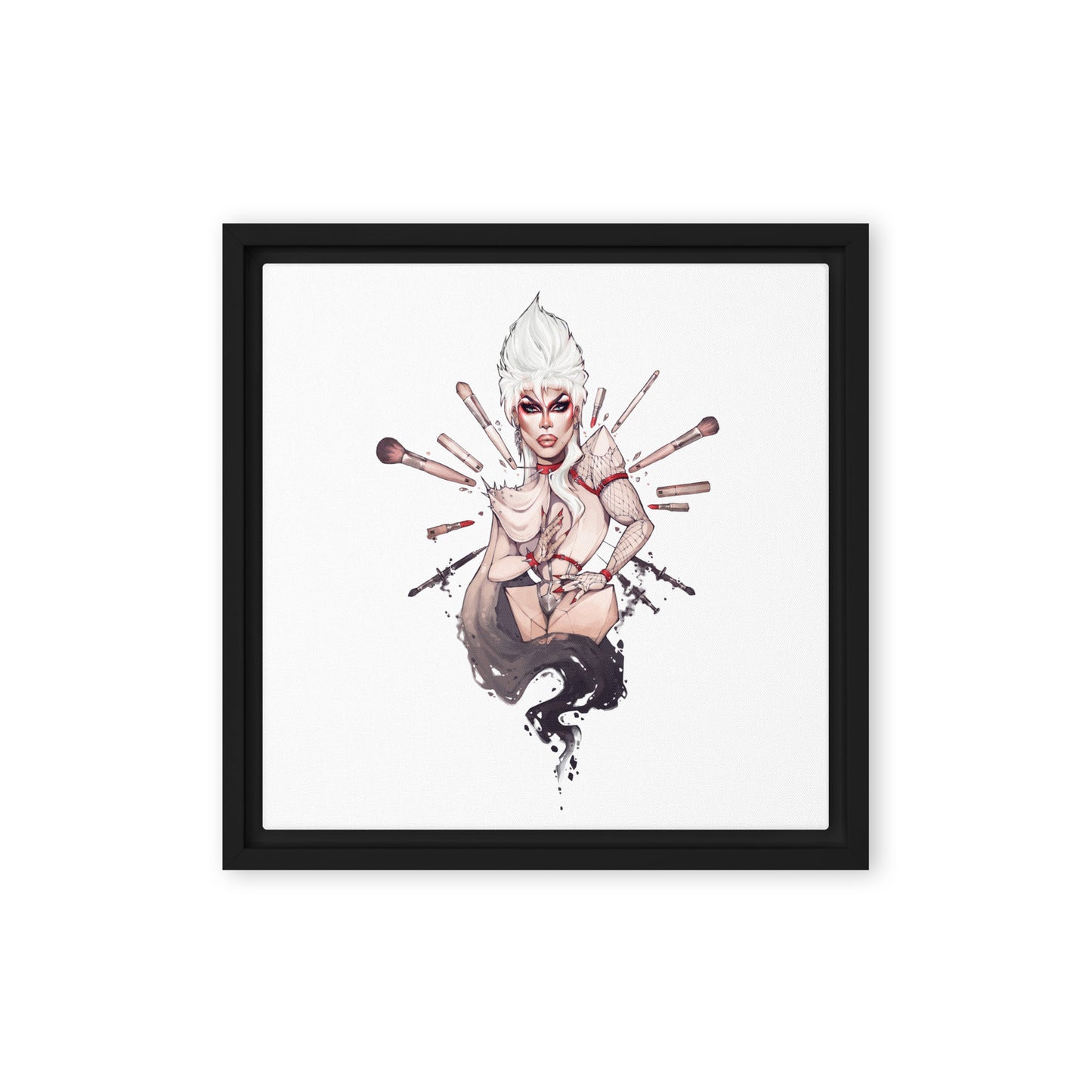 6 RISING Framed Canvas