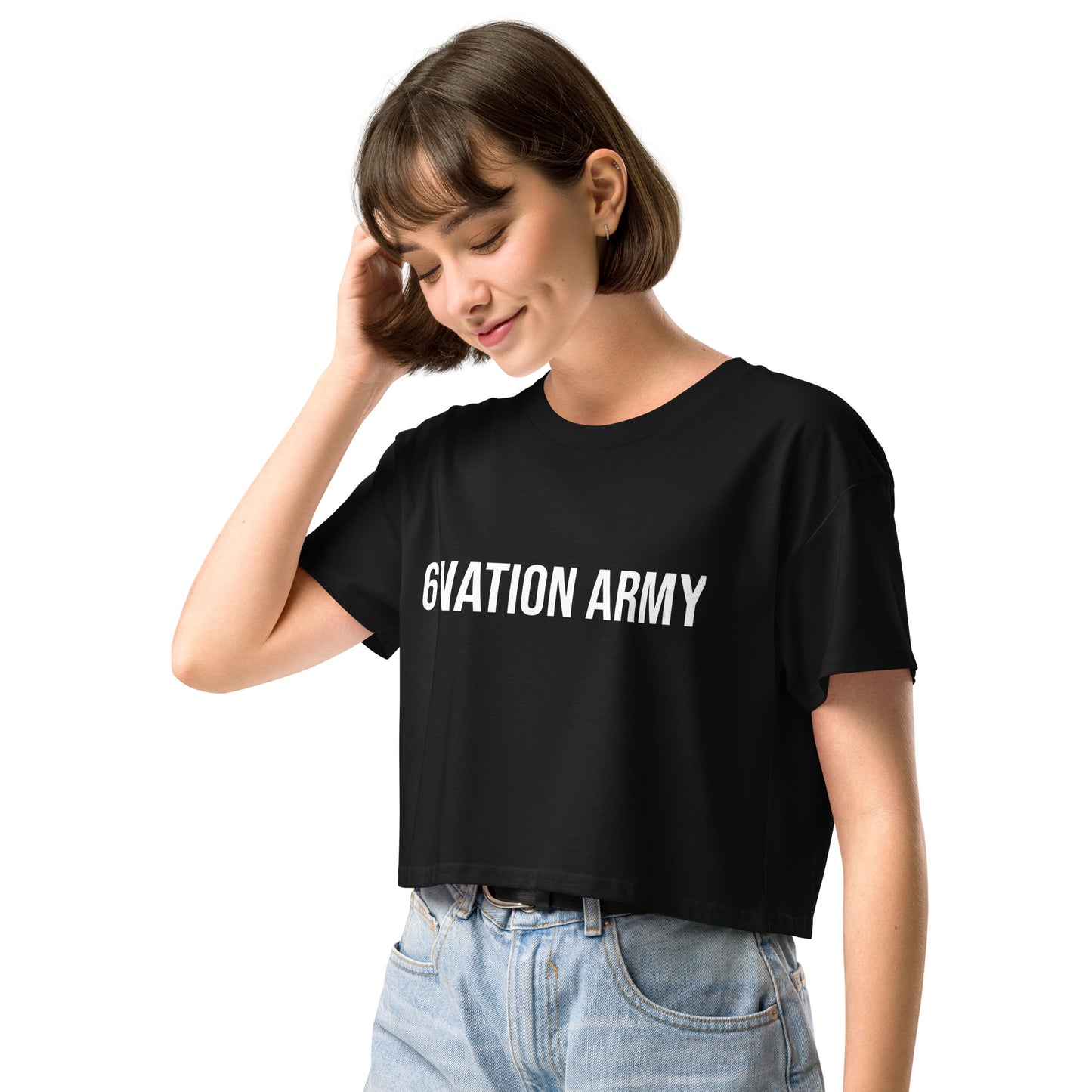6 NATION ARMY Crop Top