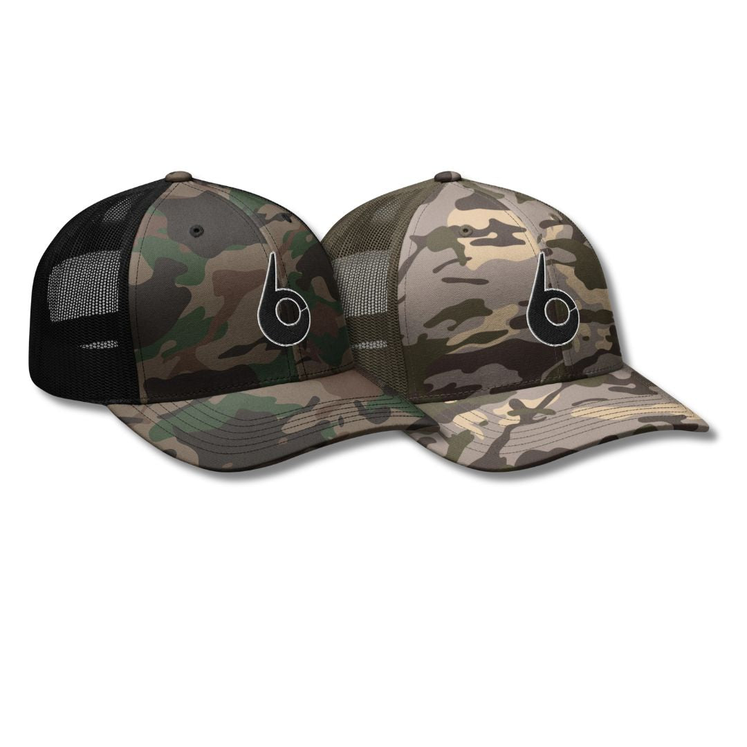 SICKENIN6 Camo Trucker Hat